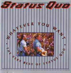Status Quo ‎– Whatever You Want - The Very Best Of Status Quo  (1995)     CD