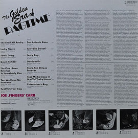 Joe "Fingers" Carr ‎– The Golden Era Of Ragtime