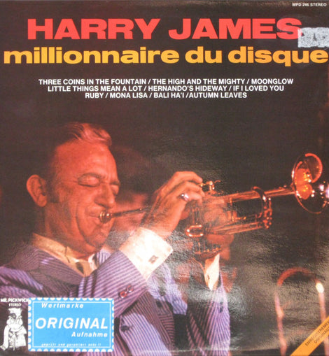 Harry James – Millionnaire Du Disque  (1974)     LP