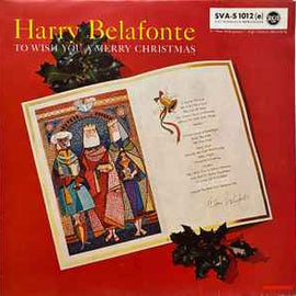 Harry Belafonte ‎– To Wish You A Merry Christmas  (1967)