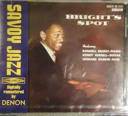Ronnell Bright ‎– Bright's Spot  (1993)     CD