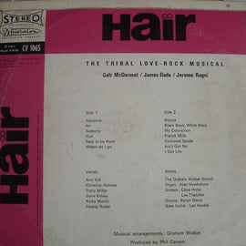 The Graham Walker Sound ‎– Hair : The American Tribal Love-rock Musical