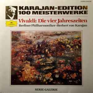 Berliner Philharmoniker, Herbert von Karajan ‎– Karajan-Edition 100 Meisterwerke - Vivaldi: Die Vier Jahreszeiten  (1978)