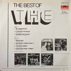 The Who ‎– The Best Of The Who  (1970)