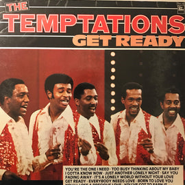The Temptations ‎– Get Ready  (1982)      LP