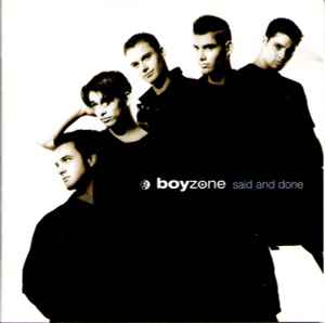 Boyzone ‎– Said And Done  (1995)     CD