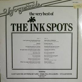 The Ink Spots* ‎– The Very Best Of The Ink Spots  (1980)     LP