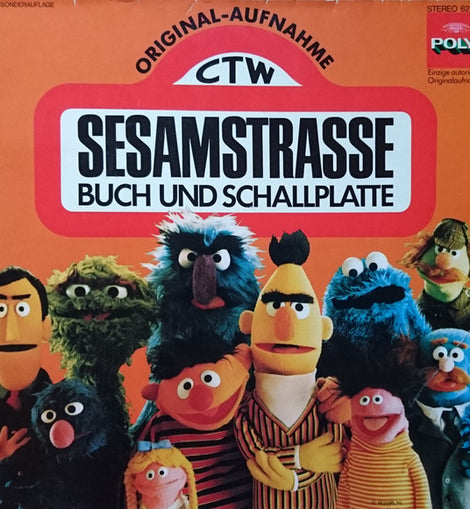 Sesamstrasse – Sesamstrasse Buch Und Schallplatte  (1973)     LP
