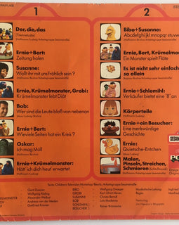 Sesamstrasse – Sesamstrasse Buch Und Schallplatte  (1973)     LP