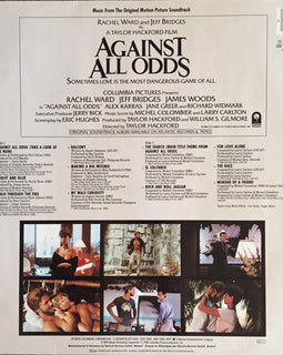 Various ‎– Against All Odds - Music From The Original Motion Picture Soundtrack  (1984)