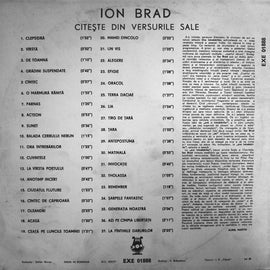Ion Brad ‎– Ora Întrebărilor  (1981)