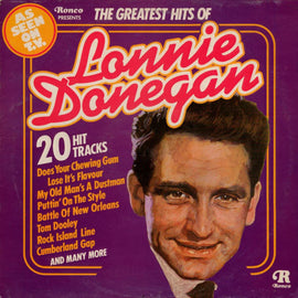 Lonnie Donegan ‎– The Greatest Hits Of Lonnie Donegan  (1976)     LP