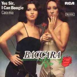 Baccara ‎– Yes Sir, I Can Boogie  (1977)     7"