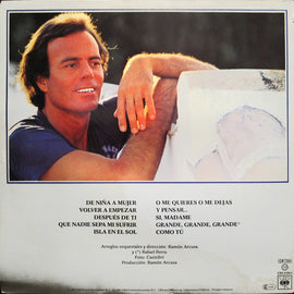 Julio Iglesias – De Niña A Mujer  (1981)     LP