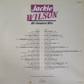 Jackie Wilson ‎– 20 Greatest Hits  (1985)