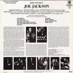 Joe Jackson ‎– Body And Soul  (1984)