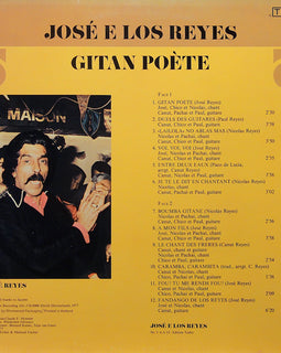 José E Los Reyes ‎– Gitan Poète  (1977)     LP