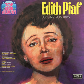 Edith Piaf ‎– Der Spatz Von Paris  (1975)     LP