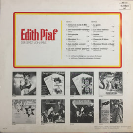 Edith Piaf ‎– Der Spatz Von Paris  (1975)     LP
