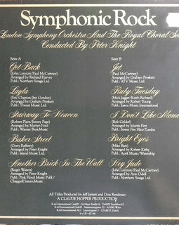The London Symphony Orchestra* ‎– Symphonic Rock  (1981)