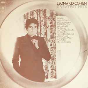 Leonard Cohen ‎– Greatest Hits  (1975)      LP