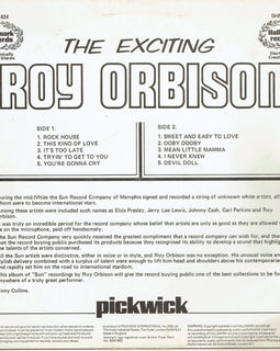 Roy Orbison ‎– The Exciting Roy Orbison  (1974)