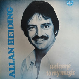 Allan Heiding ‎– Welcome To My Music  (1978)     LP