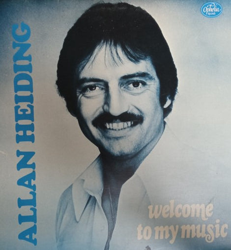 Allan Heiding ‎– Welcome To My Music  (1978)     LP
