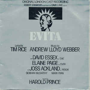 Tim Rice Andrew Lloyd Webber ‎– Evita (Original London Cast Recording)  (1978)