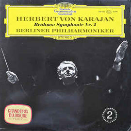 Brahms*, Orchestre Philharmonique De Berlin*, Herbert Von Karajan ‎– Symphonie Nr. 2 D-Dur Op. 73