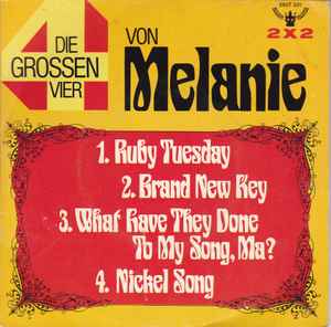 Melanie ‎– Die Grossen Vier Von Melanie  (1975)     7"