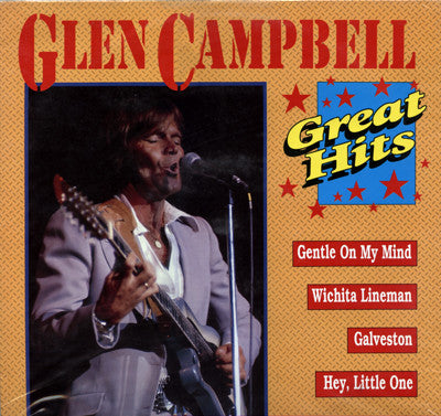 Glen Campbell – Great Hits  (1990)     CD