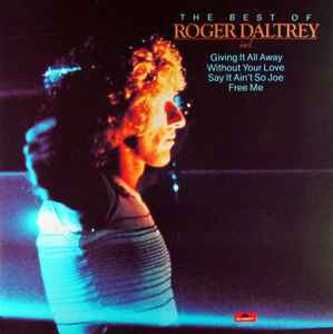 Roger Daltrey ‎– The Best Of Roger Daltrey  (1981)