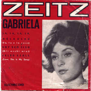 Zeitz Gabriela ‎– La, La, La, La / Nélküled  (1969)
