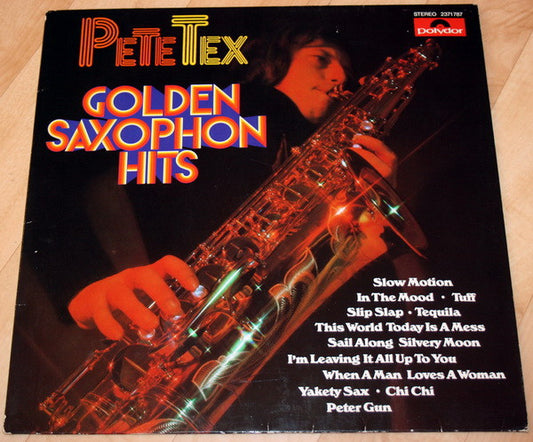 Pete Tex ‎– Plays Golden Saxophone Hits  (1975)