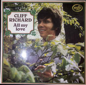 Cliff Richard ‎– All My Love  (1970)