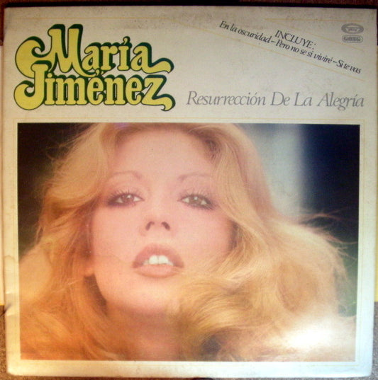 María Jiménez – Resurrección De La Alegría  (1979)