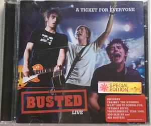 Busted ‎– A Ticket For Everyone: Busted Live  (2004)     CD