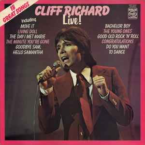 Cliff Richard ‎– Live!  (1976)