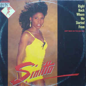 Sinitta ‎– Right Back Where We Started From (Left Back On The Side Mix)  (1989)