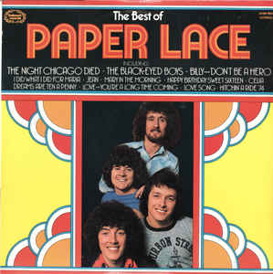 Paper Lace ‎– The Best Of Paper Lace (1974)