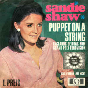 Sandie Shaw ‎– Puppet On A String  (1967)