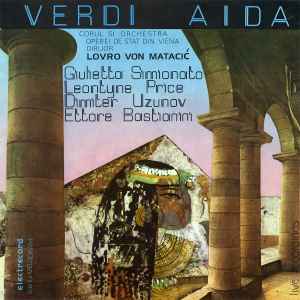 Verdi* - Corul Operei de stat din Viena* si Orchestra Operei de stat din Viena* Dirijor Lovro von Matacić* ‎– Aida  (1986)