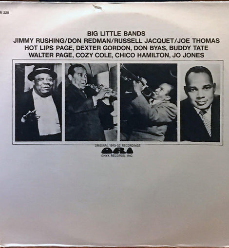 Jimmy Rushing / Don Redman / Russell Jacquet / Joe Thomas ‎– Big Little Bands   (1974)