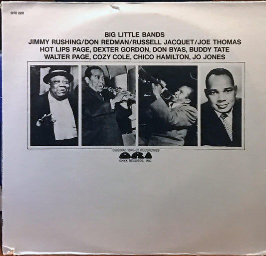 Jimmy Rushing / Don Redman / Russell Jacquet / Joe Thomas ‎– Big Little Bands   (1974)