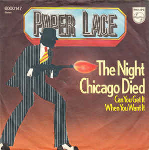 Paper Lace ‎– The Night Chicago Died  (1974)