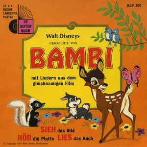 Walt Disney ‎– Bambi (1967)