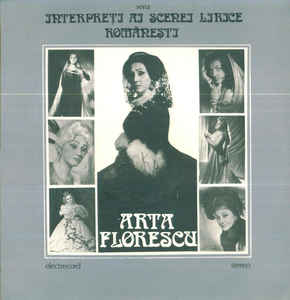 Arta Florescu ‎– Arii Din Opere (1986)