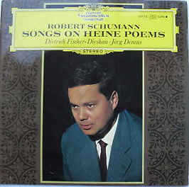 Robert Schumann - Dietrich Fischer-Dieskau • Jörg Demus ‎– Songs On Heine Poems (1966)