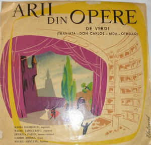 Verdi* ‎– Arii Din Opere (Traviata ‎– Don Carlos ‎– Aida ‎– Othello) (1959)